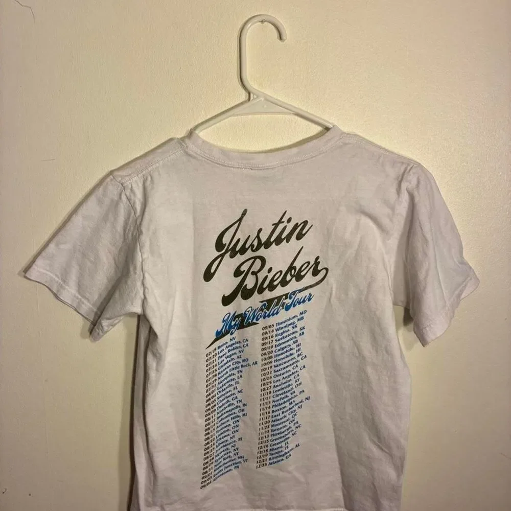 Justin-bieber White T-shirt